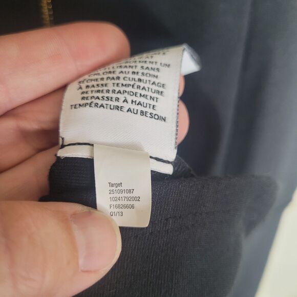 Kate Young Target Cocktail Dress Womens Size 4 Black Ponte Cap Sleeve Open Back - Picture 10 of 12